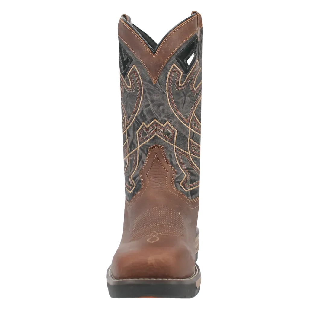 Laredo Sherpa (Broad Square Toe) - Men's Leather Cowboy Work Boot