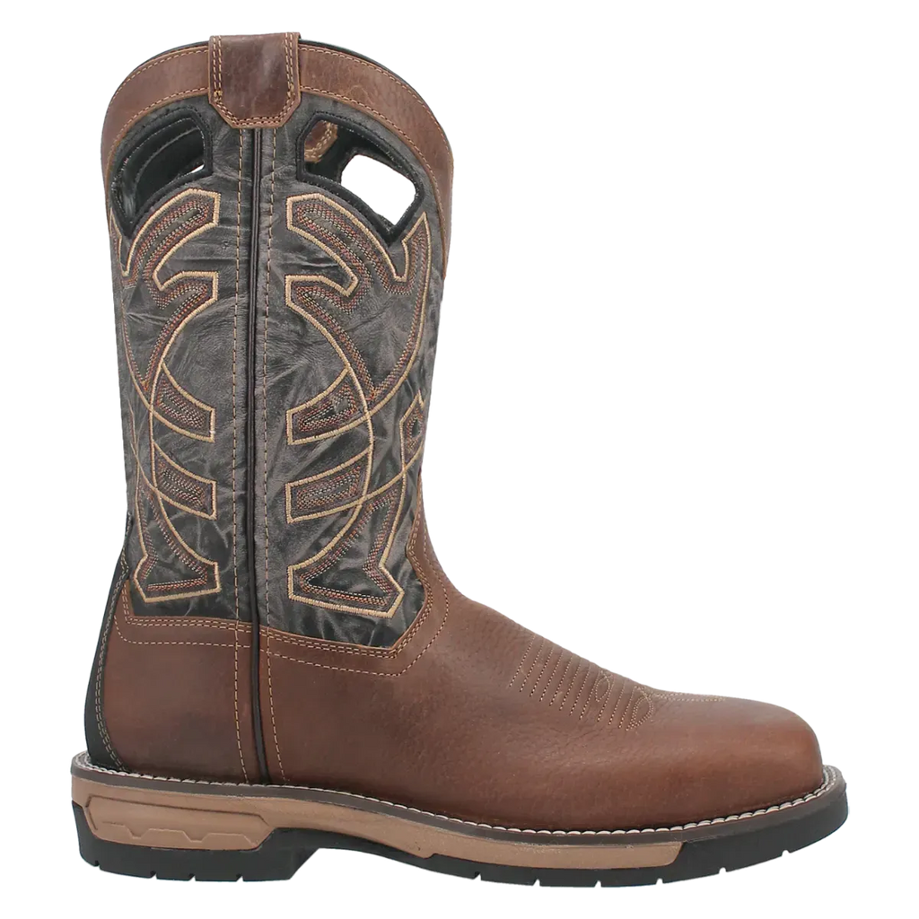Laredo Nazca (Safety Toe) - Men's Leather Cowboy Work Boot