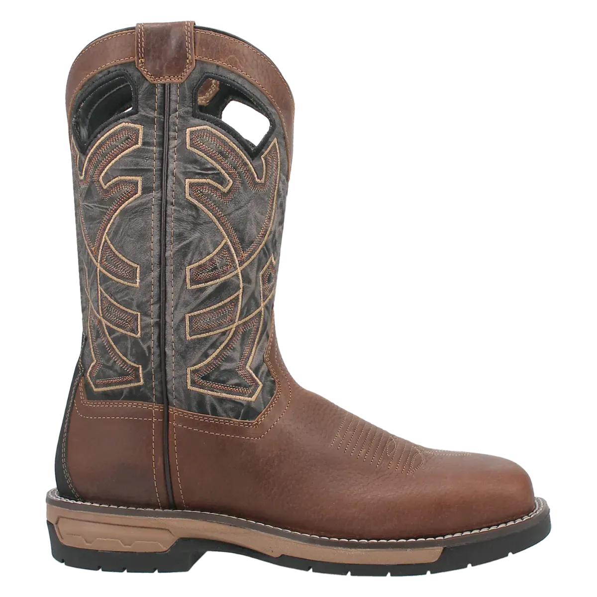 Laredo Nazca (Safety Toe) - Men's Leather Cowboy Work Boot