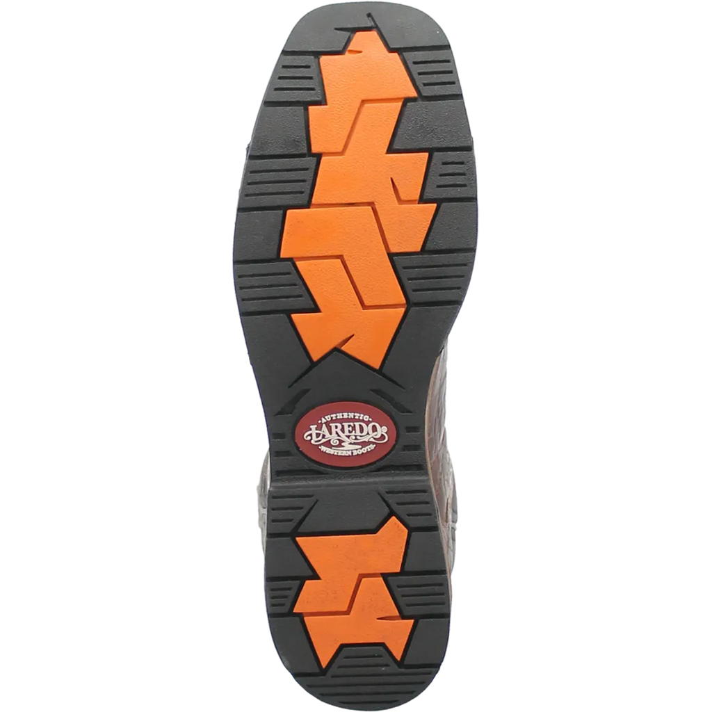 Laredo Hawke (Broad Square) - Men's Leather Cowboy Work Boot
