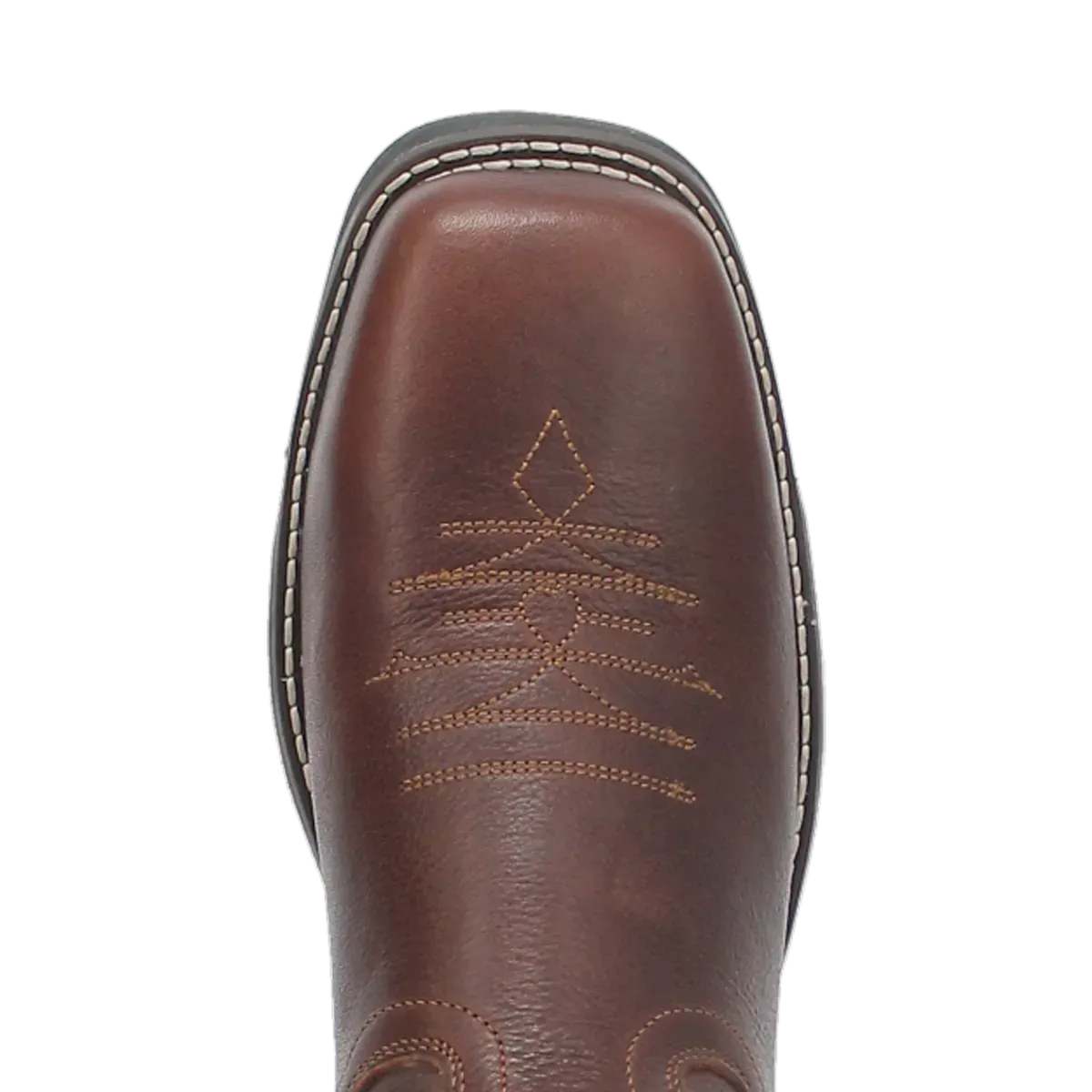 Laredo Workhorse (Broad Square Toe) - Men's Leather Cowboy Work Boot