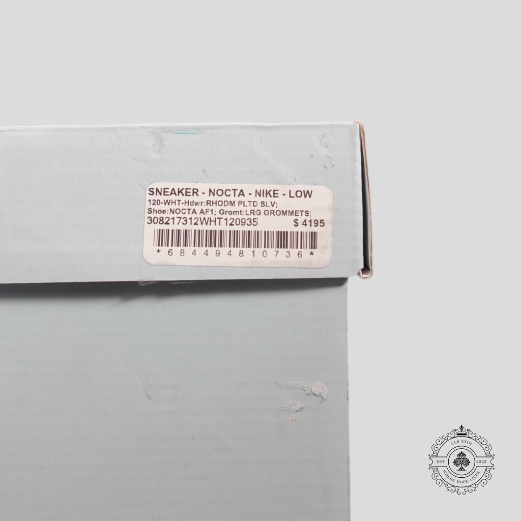 Chrome Hearts X Nocta Love You Forever Air Force 1 Low