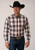 Roper 1661 Canyon Plaid (Red) - Men's Western Shirt