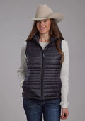 Roper 2165 Parachute (Black) - Women's Nylon Vest