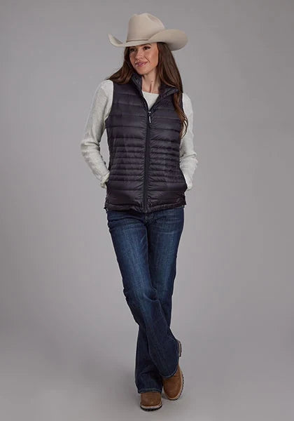 Roper 2165 Parachute (Black) - Women's Nylon Vest