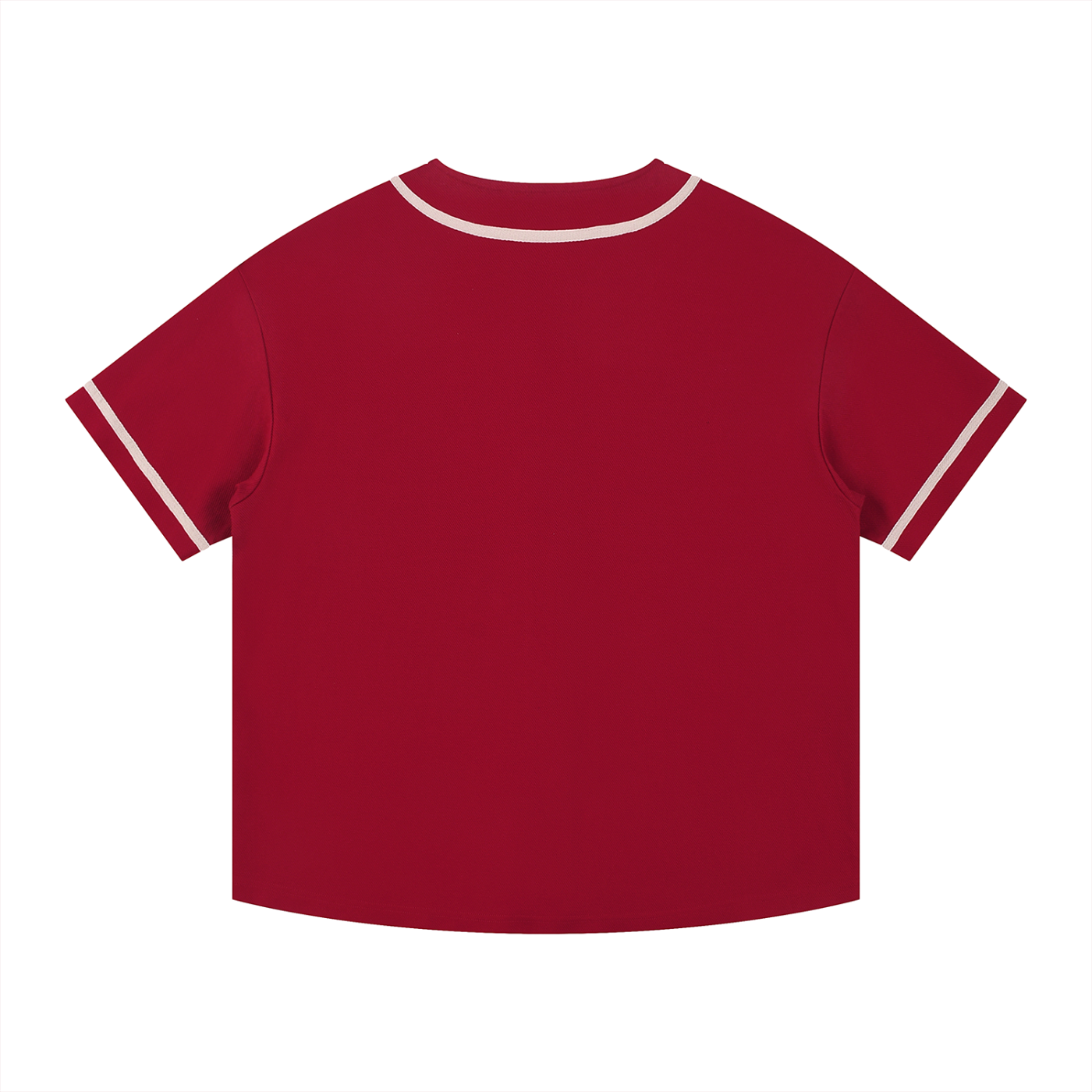 Landa Prive Contrast Piped Button-Up Jersey