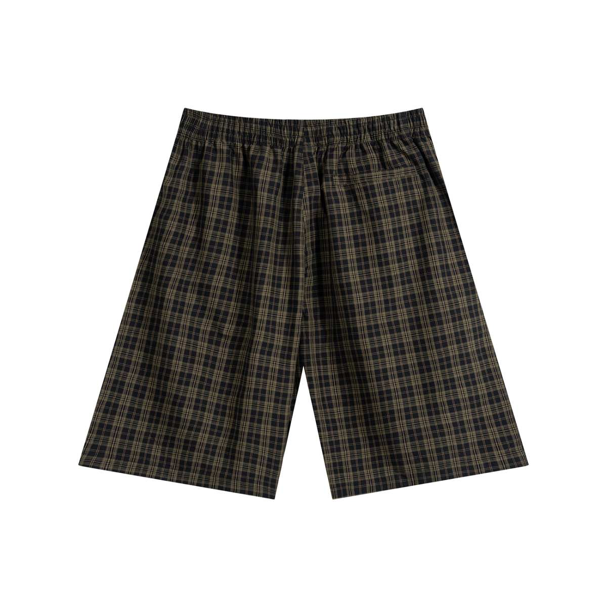 Landa Prive Unisex Plaid Wide Leg Shorts