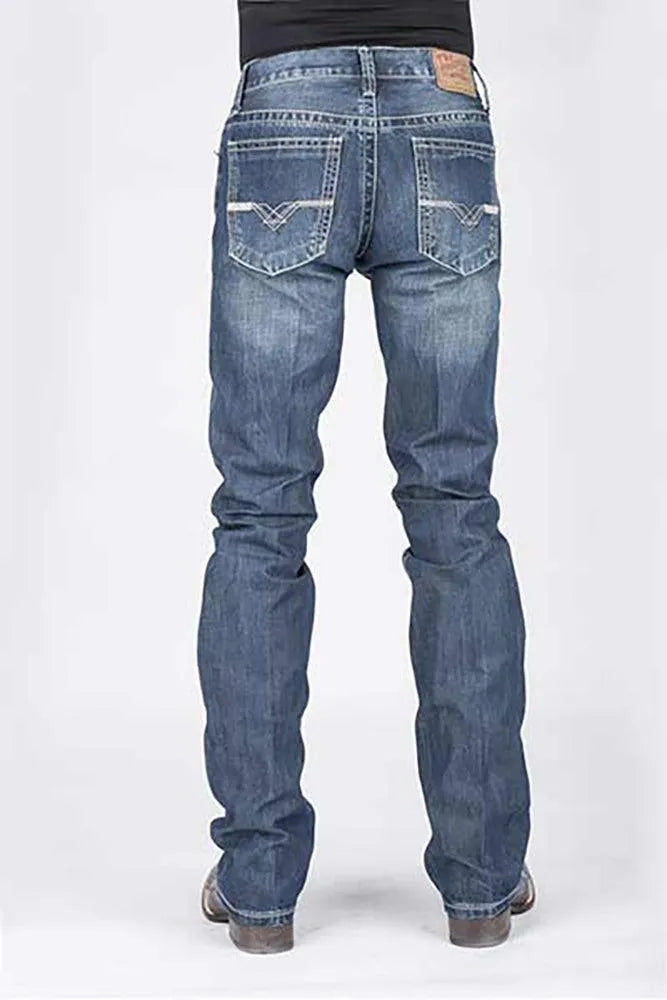 Stetson 1014 Rocks Fit with V Pocket - Men's Bootcut Jeans (Closeout)