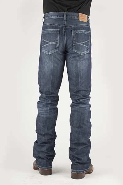Stetson 1014 Rocker Fit (Dark Wash) - Men's Jeans