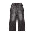 Landa Prive Men’s Vintage Wash Wide Leg Jeans