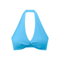 Landa Prive Women's Pleated Halter Sports Bra