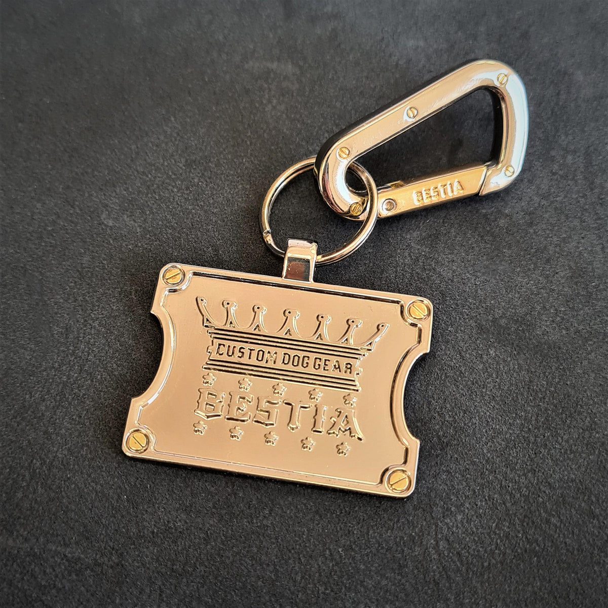 Bestia QR Dog ID Tag