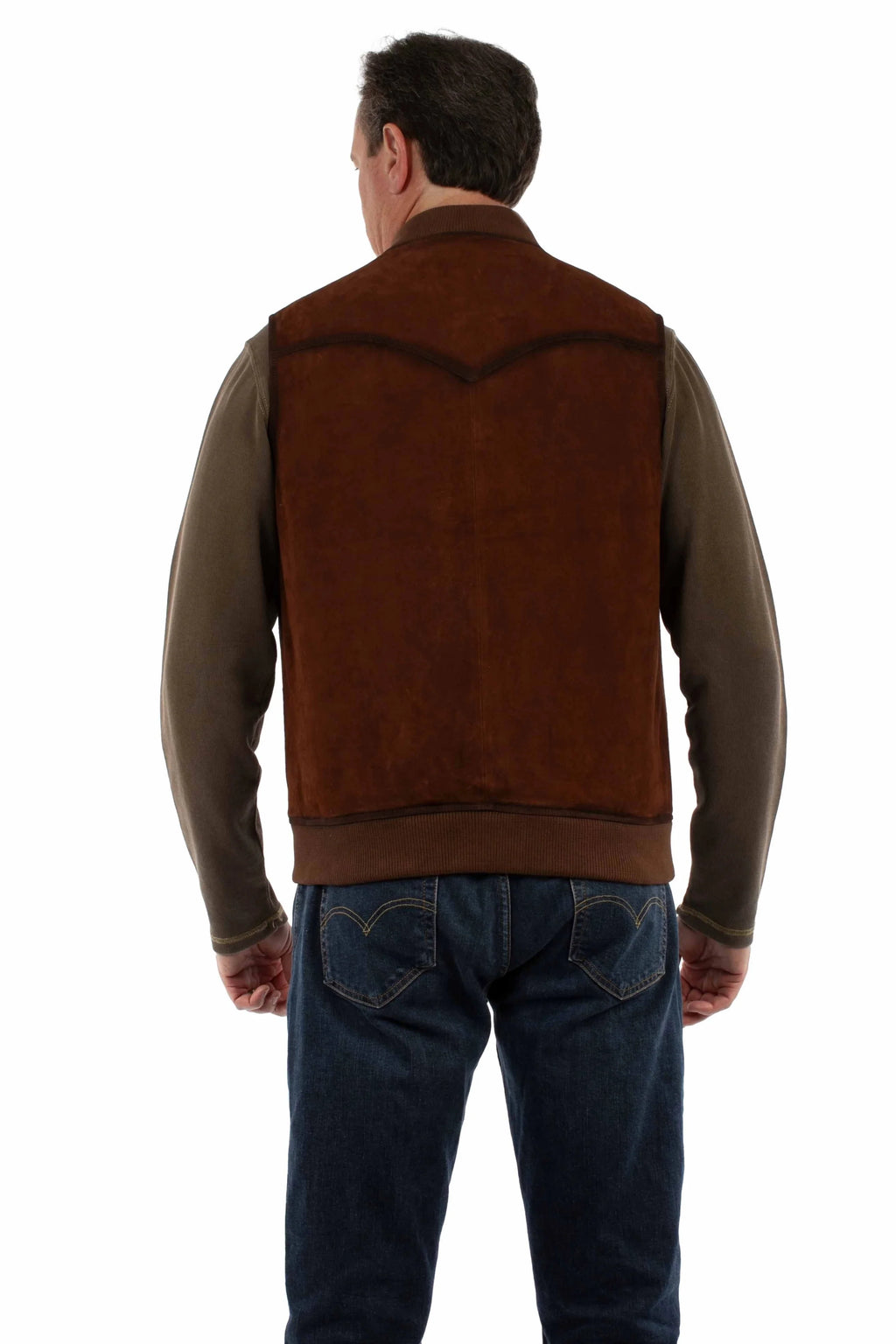 Scully Cheyenne (2117 Suede) – Men's Vest