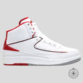 Air Jordan 2 Retro White Red (2014)