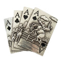 Nocona Blazin' Aces - Belt Buckle