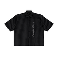 Landa Prive Unisex Striped Boxy Button-Up Shirt