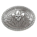 Crumrine Cowboy Till Death - Belt Buckle