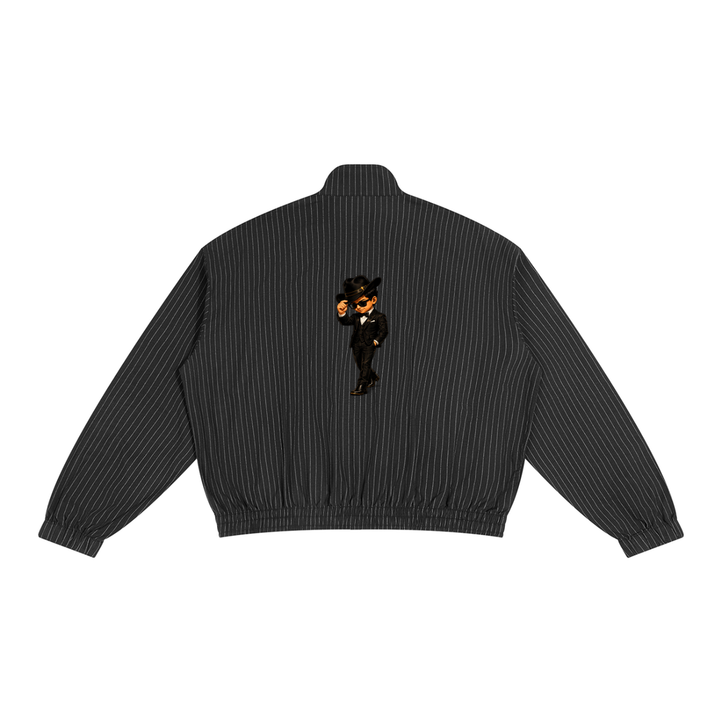 Landa Prive Striped Full-Zip Track Jacket
