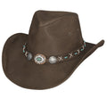 Bullhide Southwestern Pride - Leather Cowboy Hat