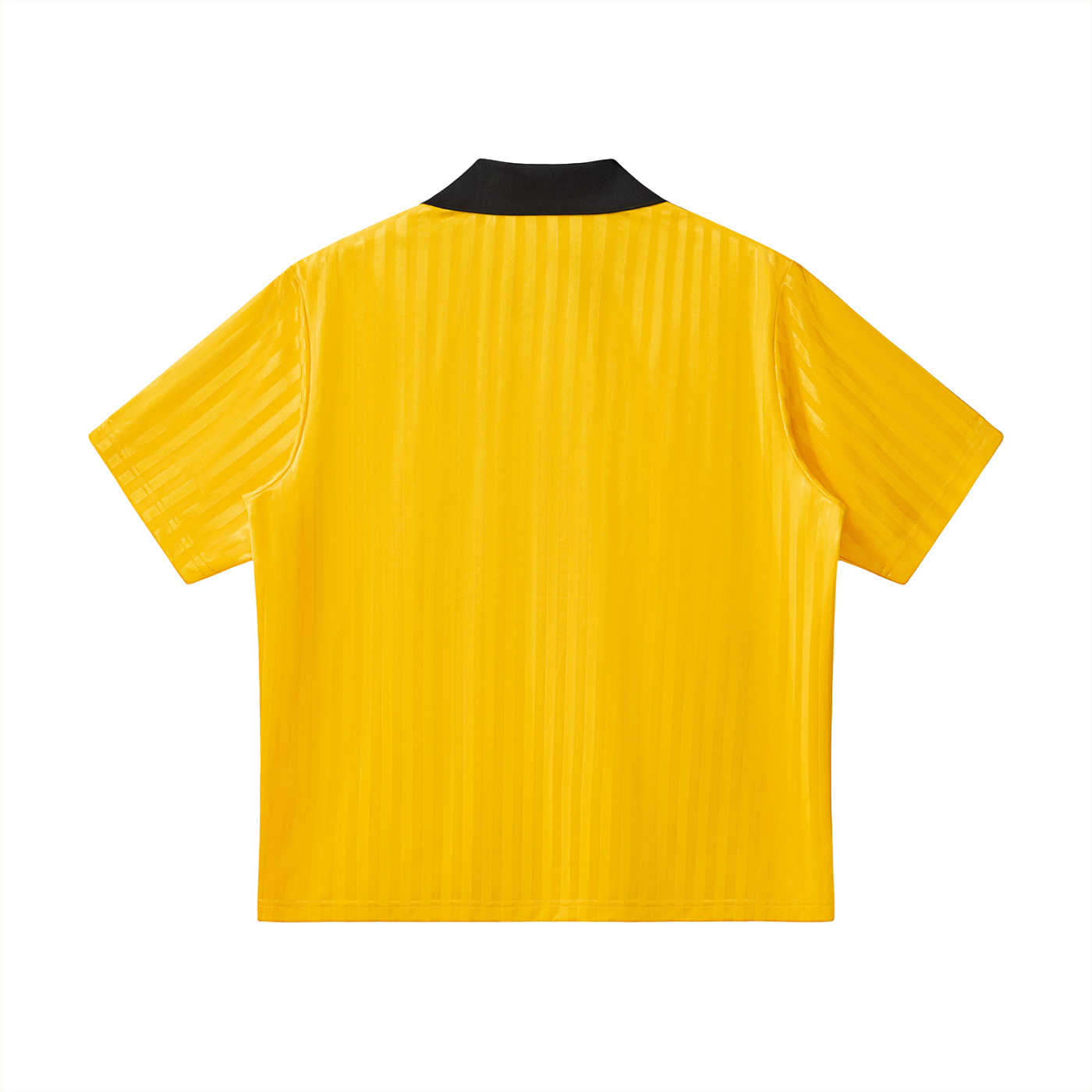 Landa Prive Contrast Collar Striped Soccer Jersey
