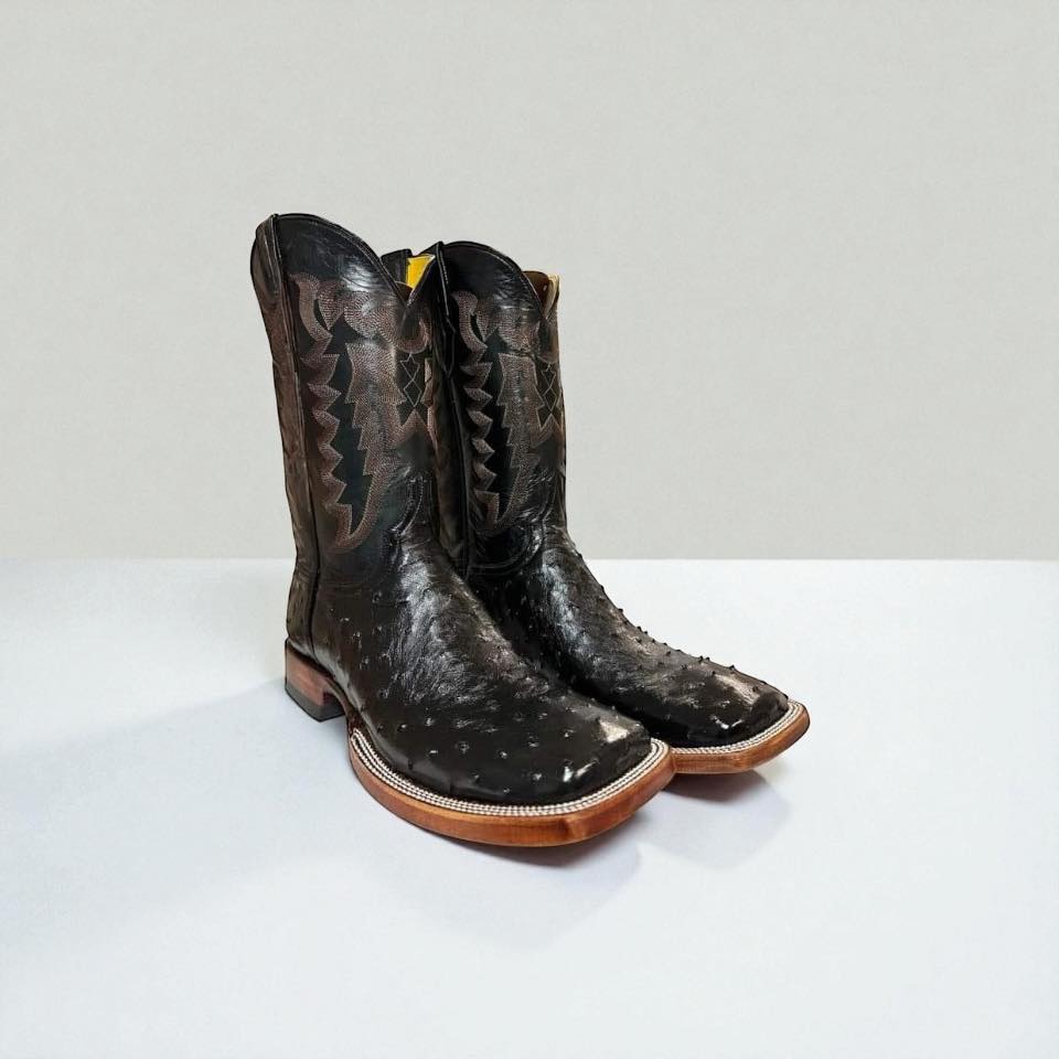 Ostrich Cowboy Boots