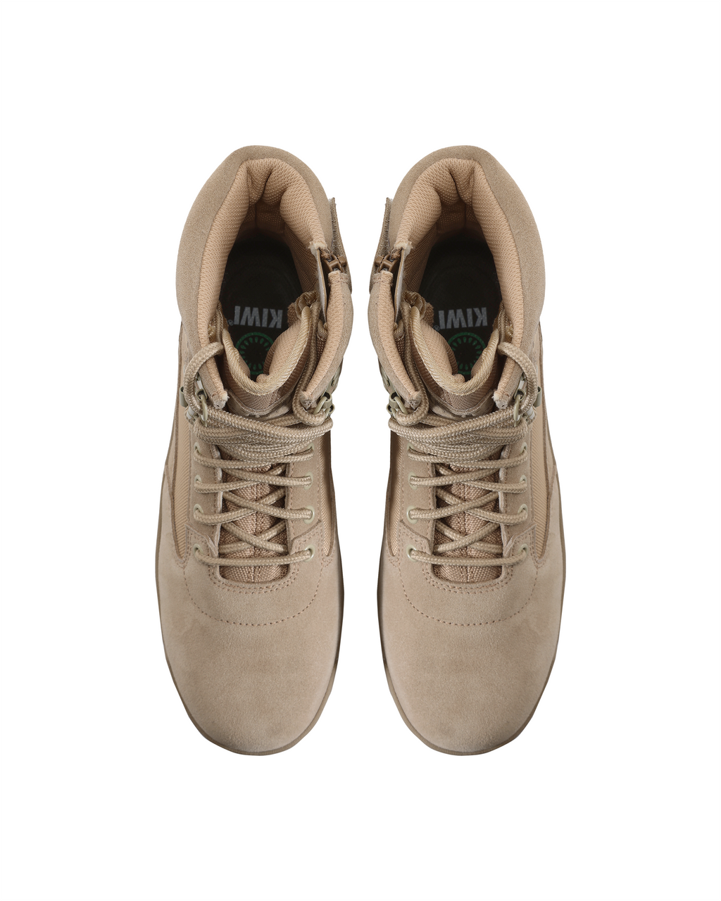 Kiwi Durable Sand Suede 6.5" Zipped Water Resistant Tactical Boots [R62100]