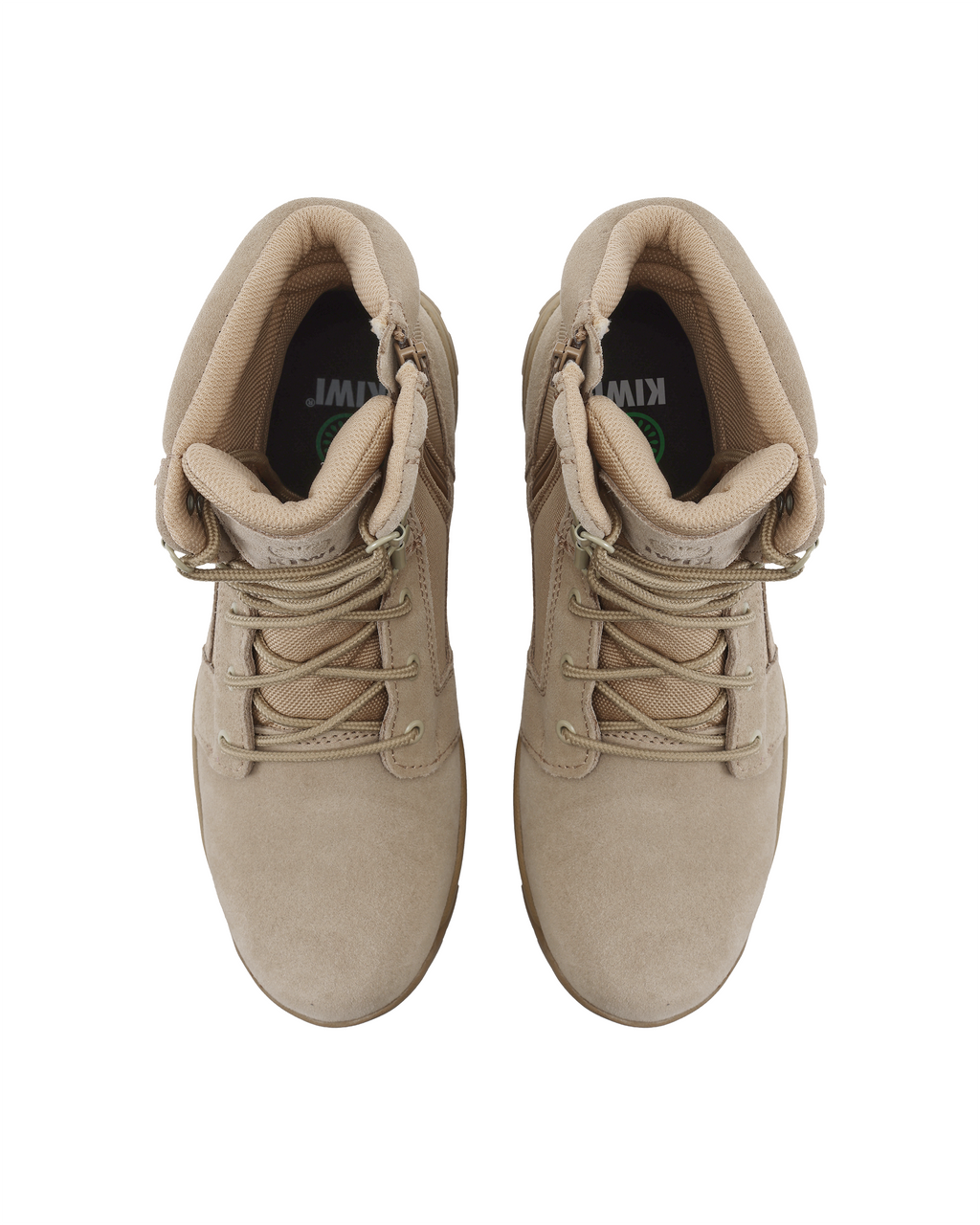 Kiwi Rugged Sand Suede 7" Zipped Water Resistant Tactical Boots [R62200]