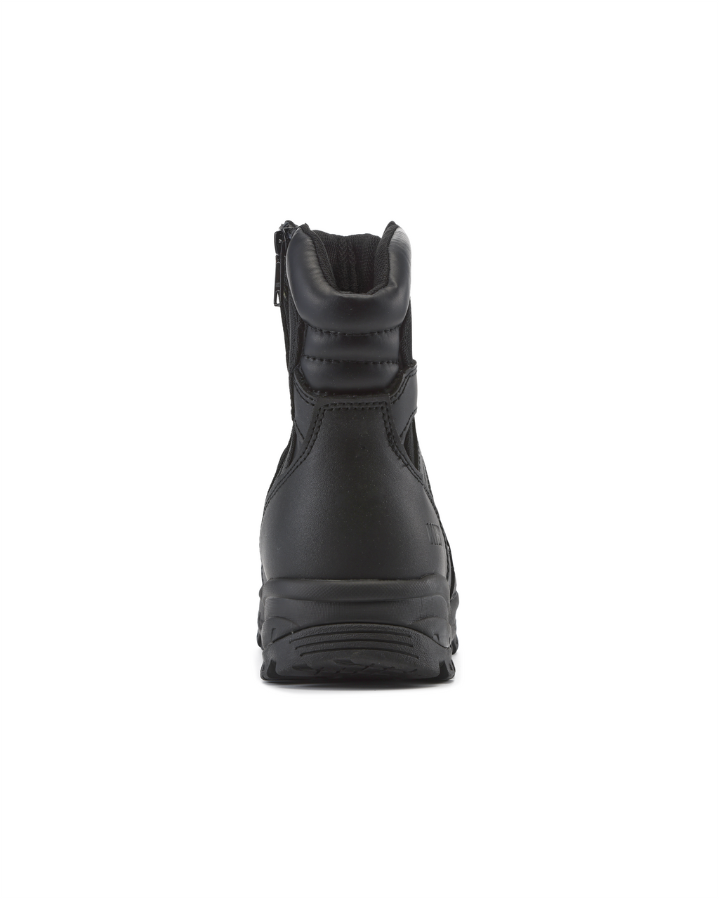 Kiwi Rugged Black Action Leather 7" Steel Toe Zipped Water Resistant Tactical Boots [R60500]