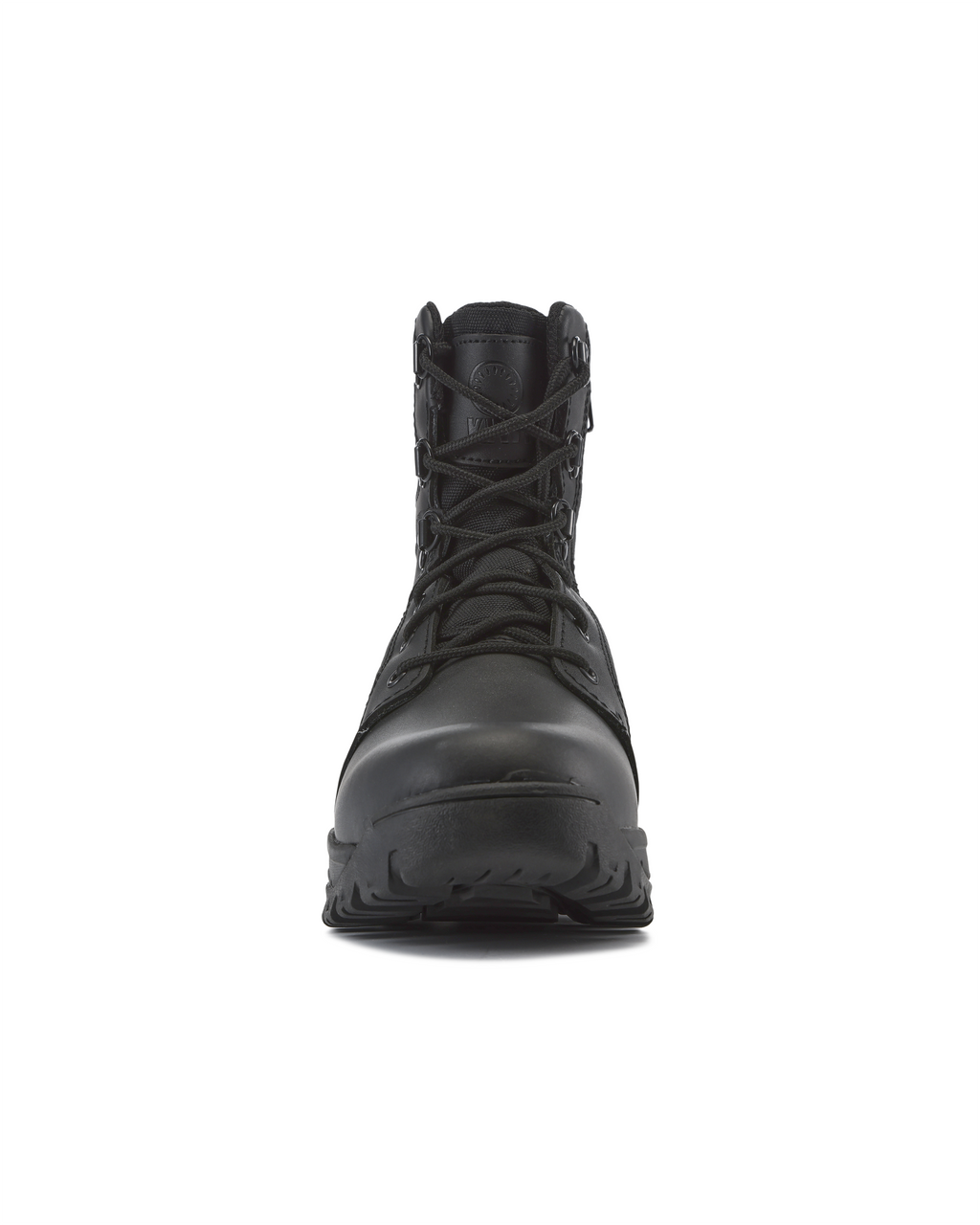 Kiwi Rugged Black Action Leather 7" Zipped Water Resistant Tactical Boots [R62300]
