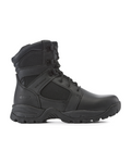 Kiwi Rugged Black Action Leather 7" Steel Toe Zipped Water Resistant Tactical Boots [R60500]