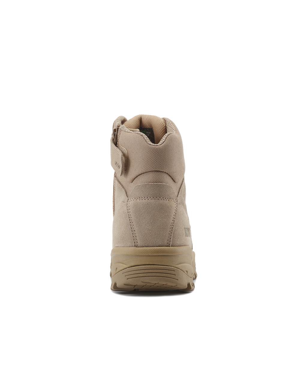 Kiwi Rugged Sand Suede Mid-Cut 6" Zipped Water Resistant Tactical Boots [R63000]