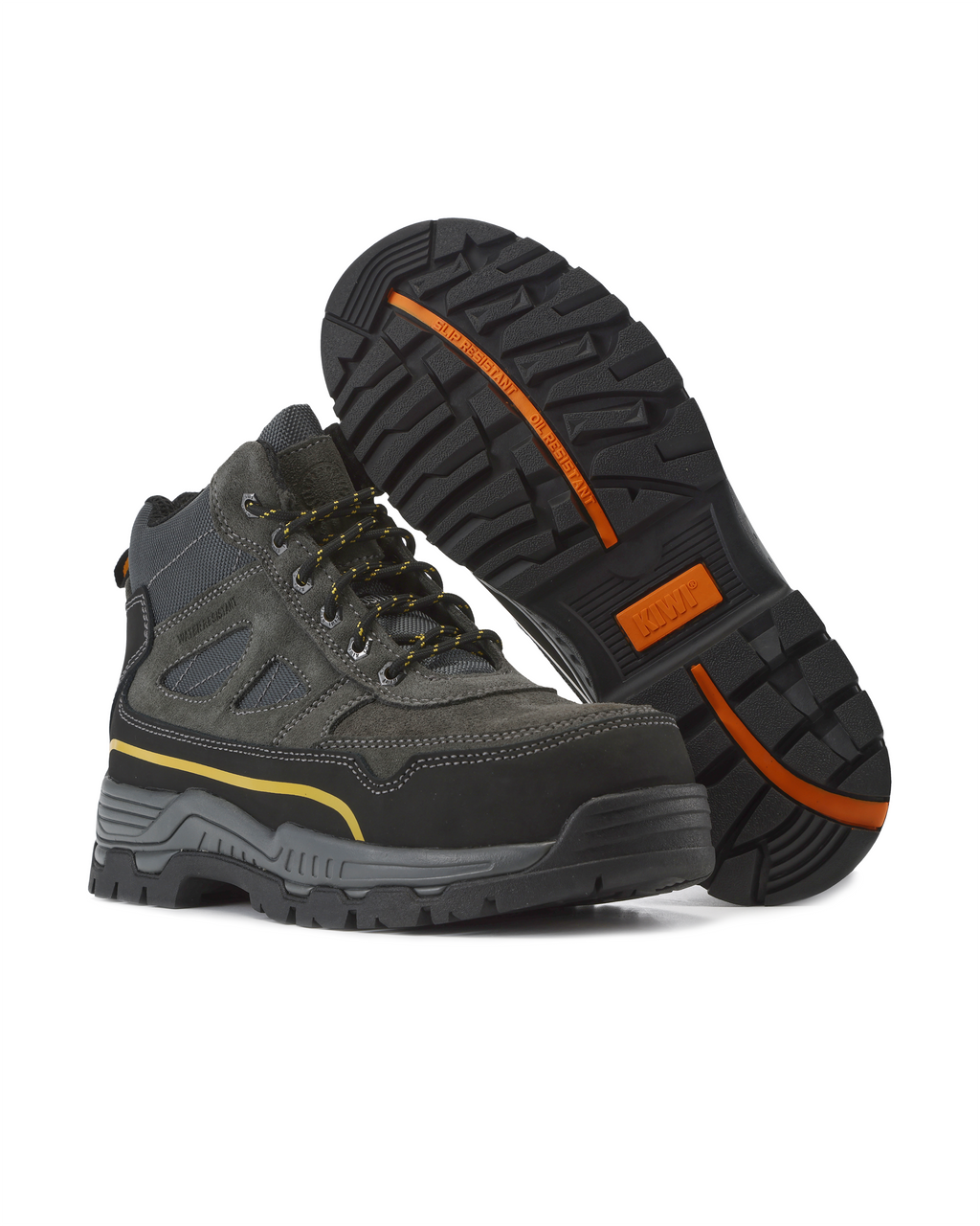 Kiwi Trail Grey Suede/Nylon 5" Composite Toe Water Resistant Work Boots [R68400]