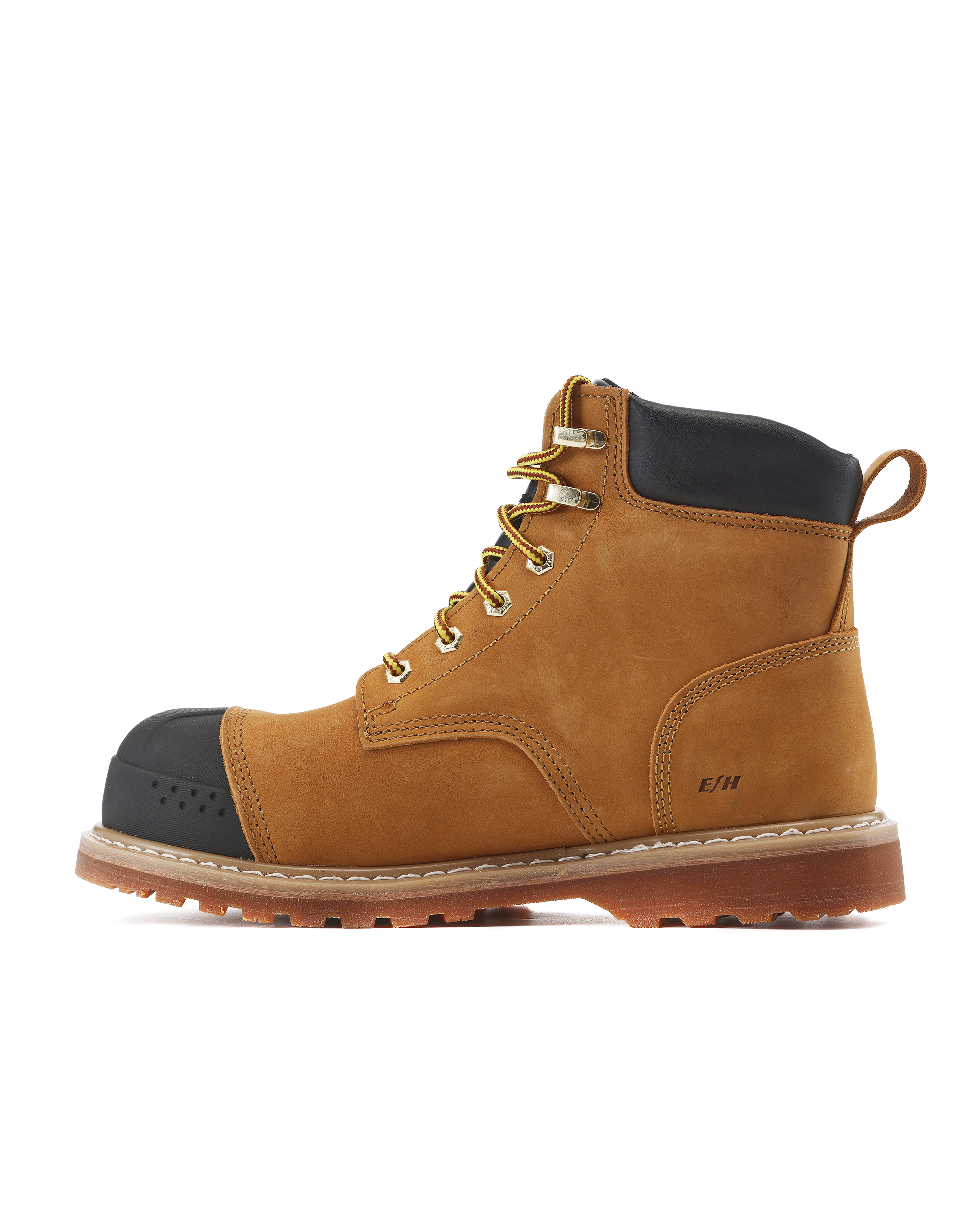 Kiwi Premium Wheat Nubuck 6" Steel Toe Waterproof Cap-Toe Work Boots [R64000]