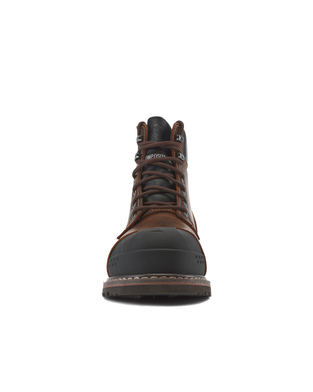 Kiwi Premium Brown Crazy Horse 6" Composite Toe Waterproof Cap-Toe Work Boots [R69100]