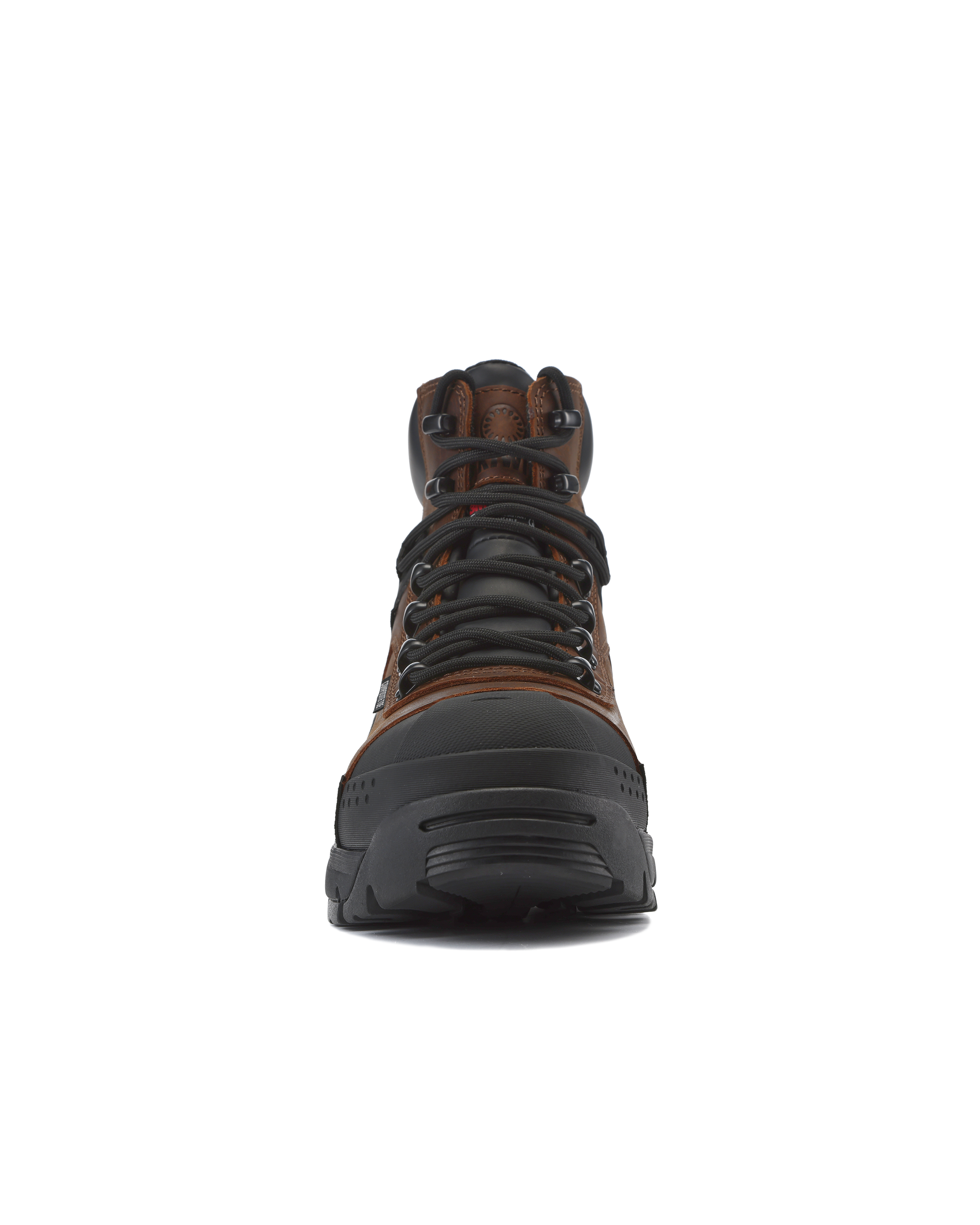 Kiwi ProGuard Brown Crazy Horse Leather Mid-Cut 6" Composite Toe Zipped Waterproof Tactical Boots [R69200]