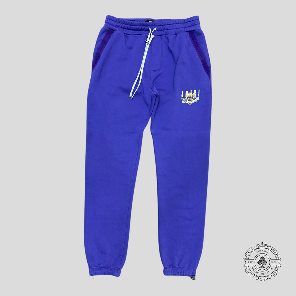 Amiri Beverly Hills Sweatpants in Purple
