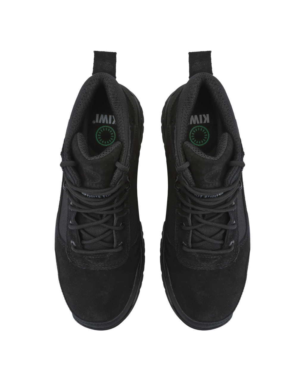 Kiwi Trek Black Suede/Nylon 5" Composite Toe Water Resistant Work Boots [R68600]