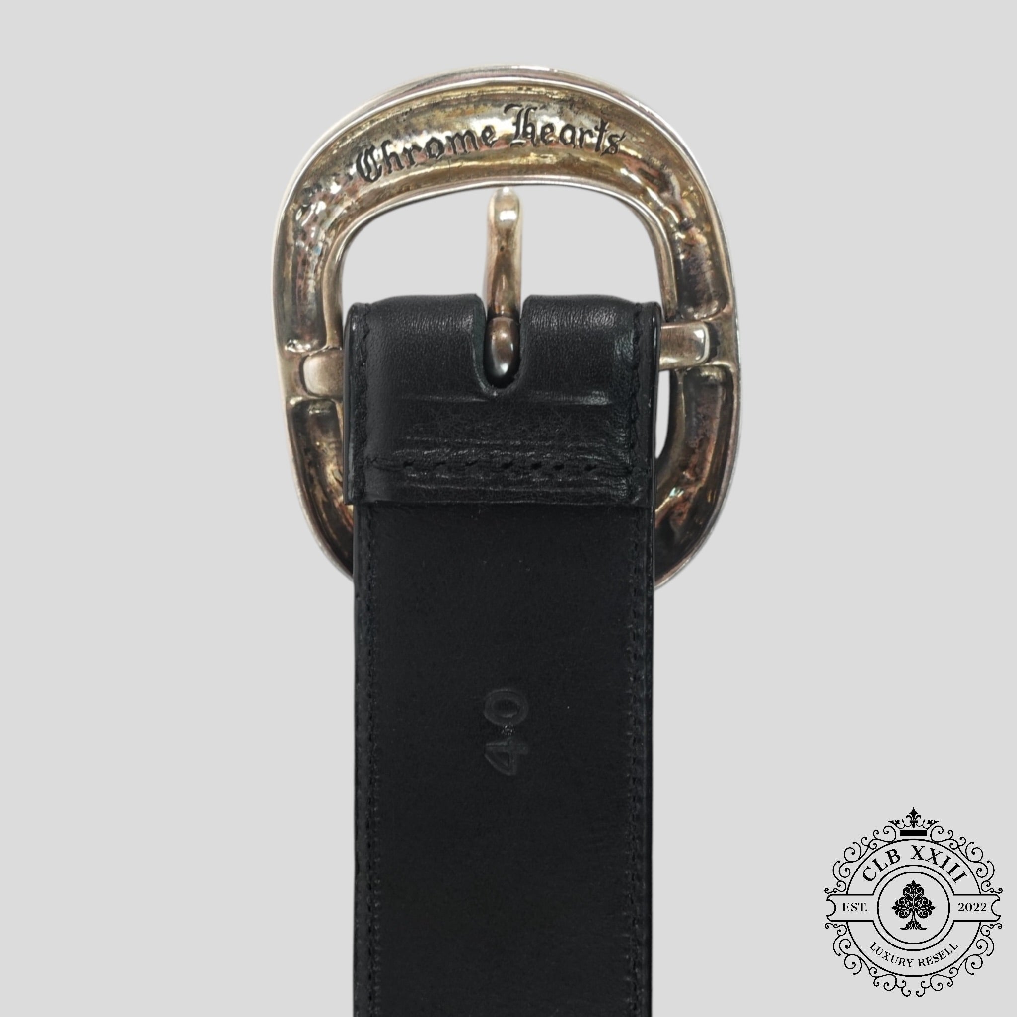 Chrome Hearts Rainbow Cross Patch Gunslinger Belt
