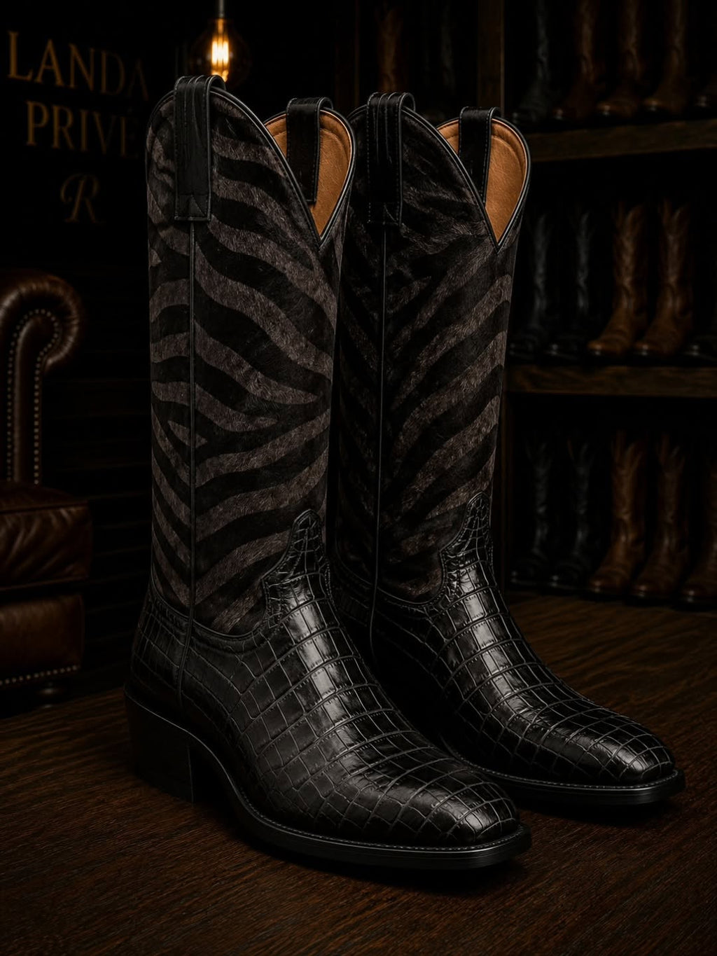 Custom American Alligator Cowboy Boots | 3–4 Week Timeline