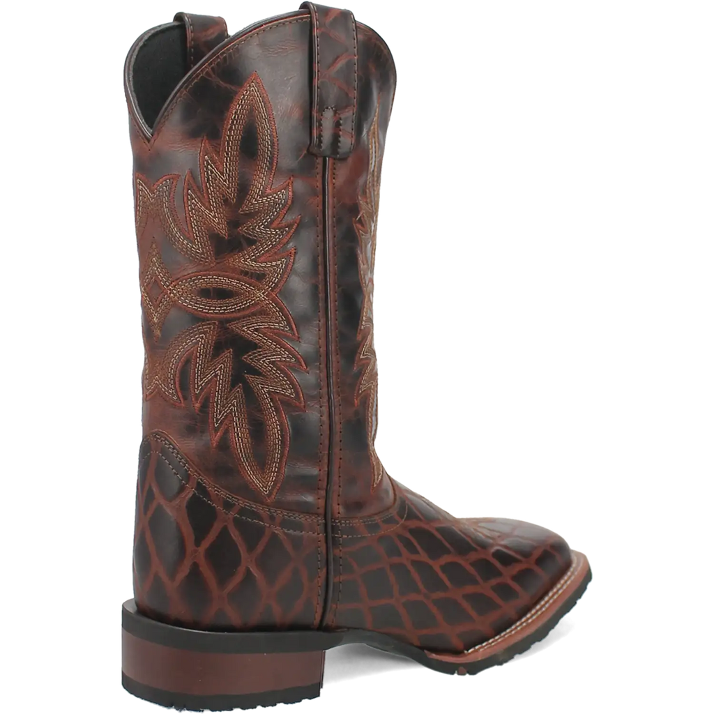 Laredo Grid - Men's Leather Cowboy Boots