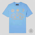 Amiri Ouija Board Tee in Carolina Blue