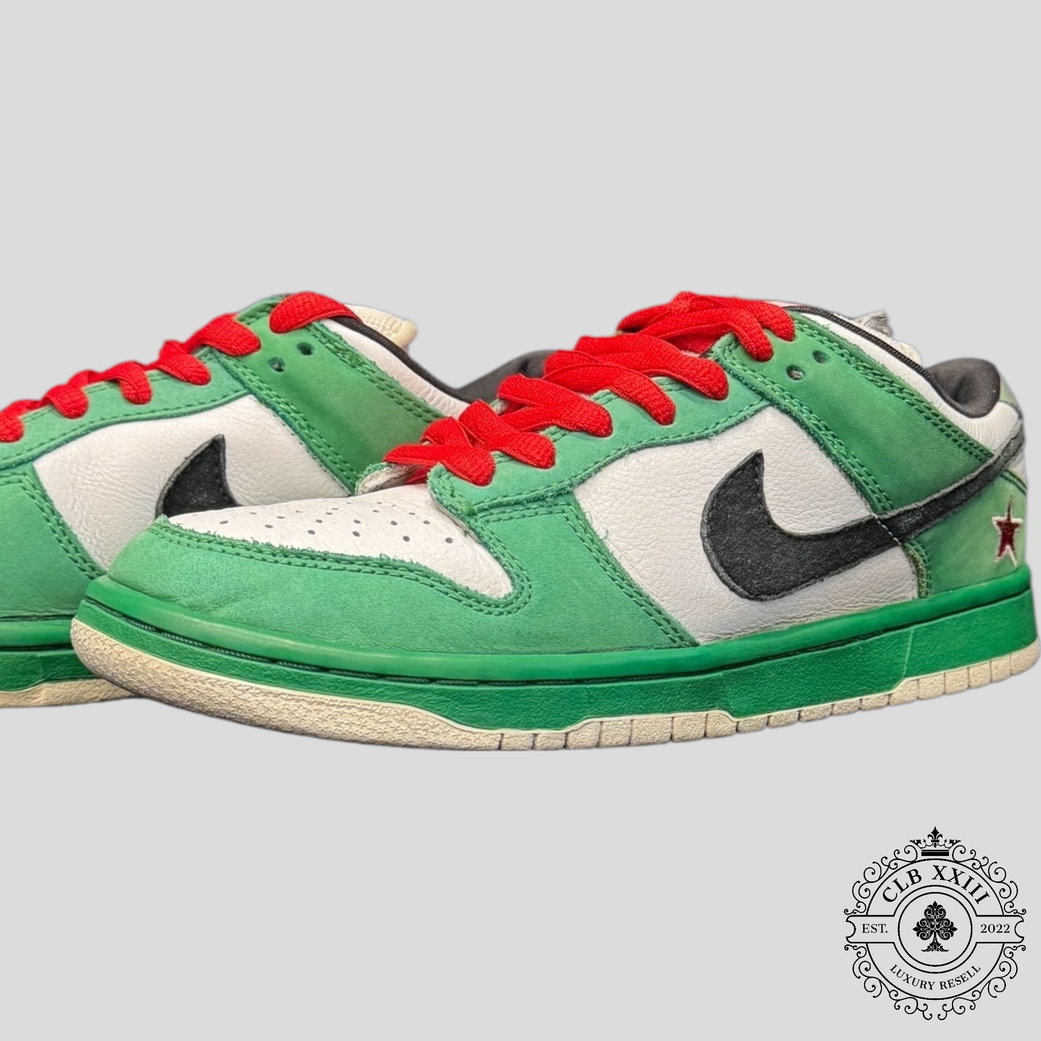 NIKE SB DUNK LOW PREOWNED "HEINEKEN"