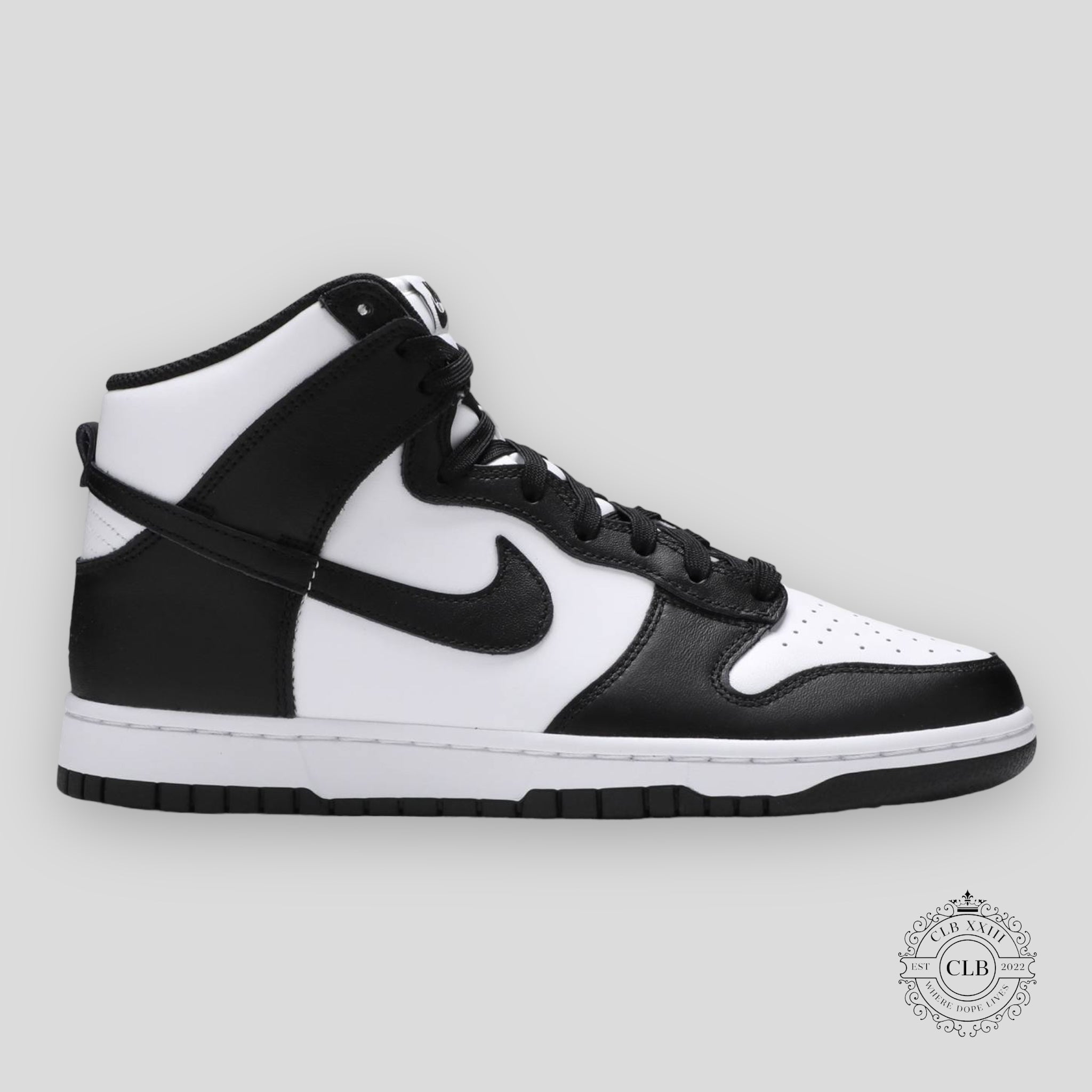 NIKE DUNK HIGH "BLACK & WHITE"