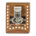 Ariat Diamond Lace Southwest (Brown) - Men's Money Clip