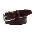 Hand stained Brown Veg Tan Belt