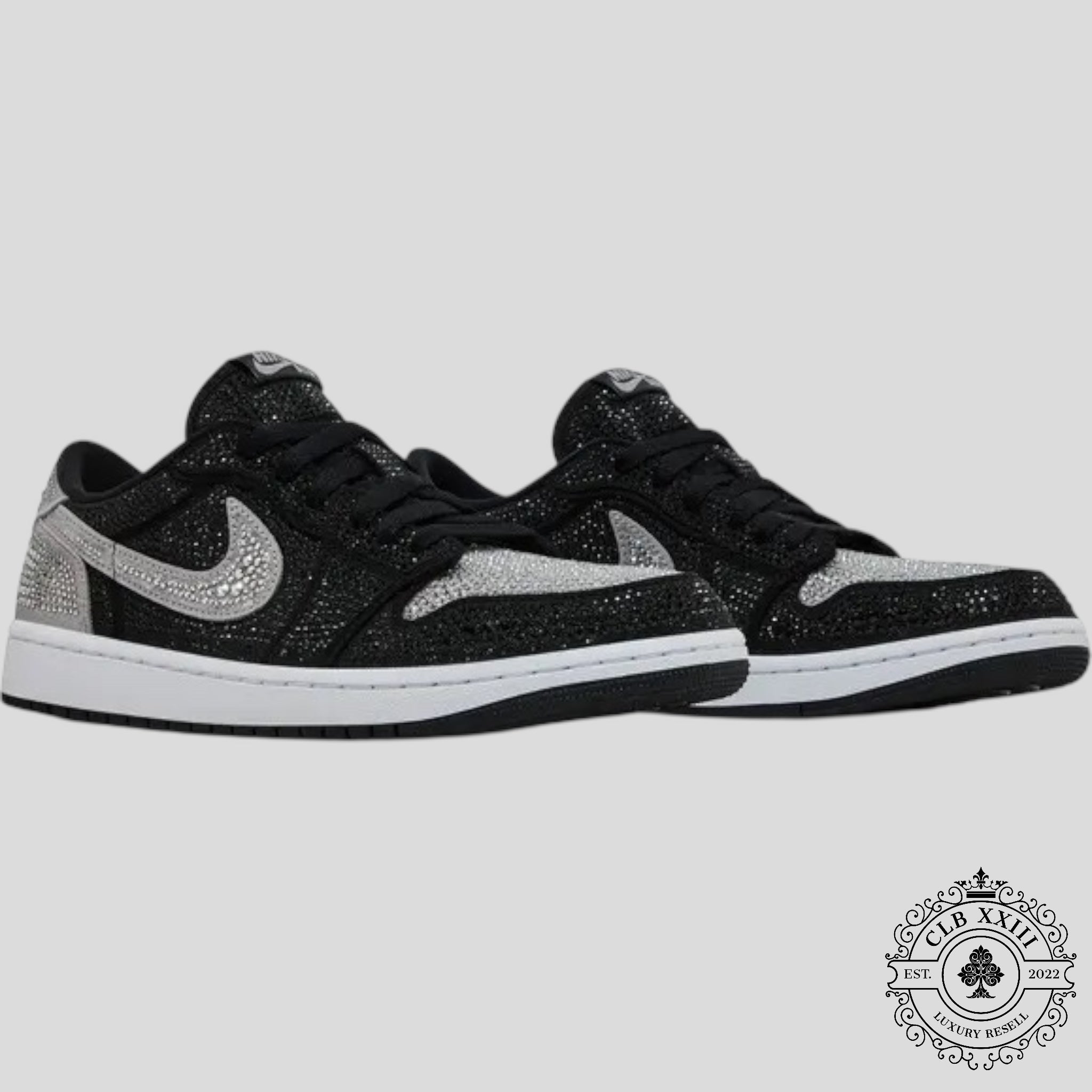 Air Jordan 1 Retro Low OG Swarovski Stealth (Women's)