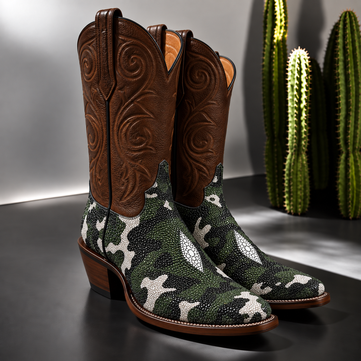 Desert Recon Custom Cowboy Boots | 5–8 Week Timeline