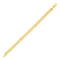 14k Yellow Gold Lite Charm Bracelet (5.00 mm)