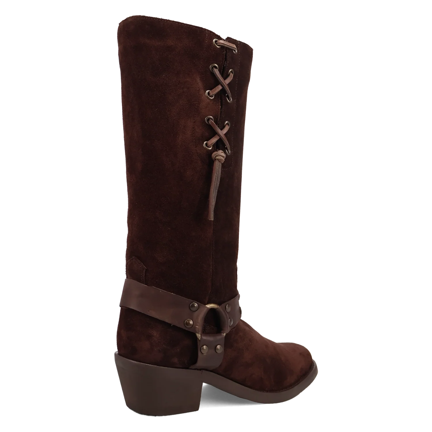 Dingo Bronco - Mens Suede Leather Cowboy Boots