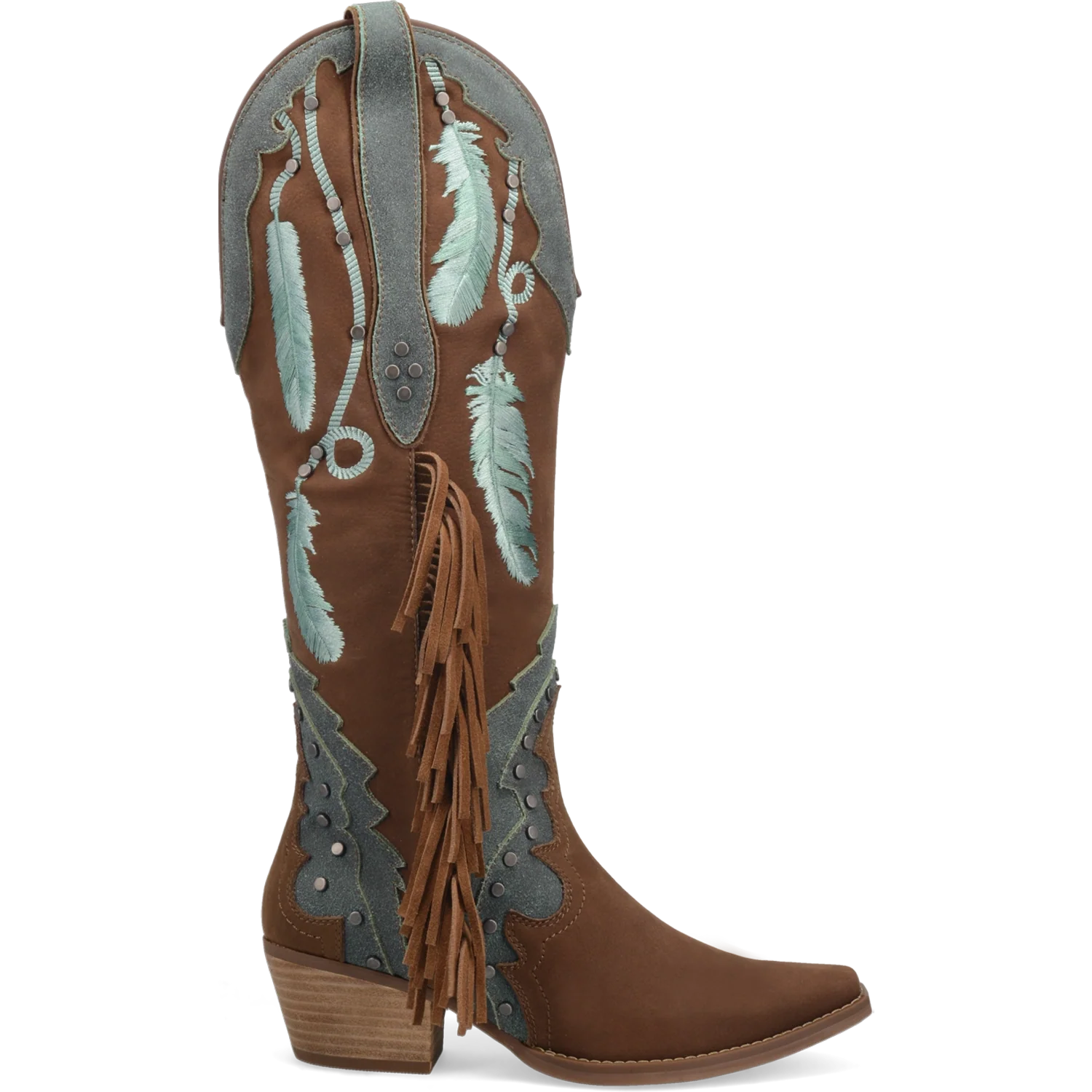 Dingo Dream Catcher - Womens Suede Leather Cowboy Boots